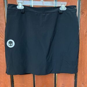 Hydrogen Golf skirt skull black size XL